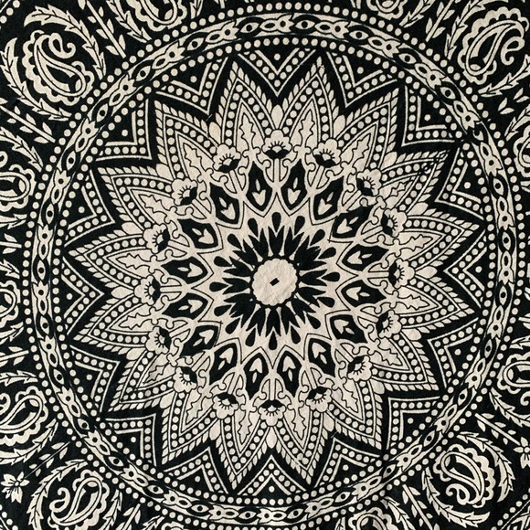 Boho Circle Mandala Tapestry - Picture 3 of 5